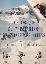 Couverture de  Historique du 7ème Bataillon de Chasseurs Alpins