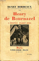 Couverture de  Henry de Bournazl l'épopée marocaine