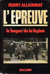 Couverture de  L'épreuve : le 