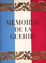 Couverture de  Mémorial de la Guerre - janvier 1940