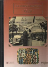 Couverture de  Les années mémoire 1939