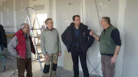 Visite de Fran&ccedil;ois Jolivet