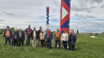 The "Les Anciens Aérodromes" association visits La Martinerie
