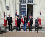 Les Amis de La Martinerie attended the departmental ceremony organized for National Resistance Day
