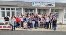 Members of the "RETROCHAP" association visiting “les Amis de La Martinerie”