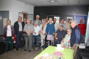 Les Amis de La Martinerie present at the Saint Gaultier nursing home